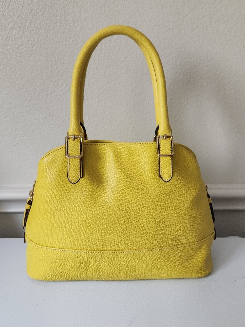 Saks Fifth Avenue - Yellow Shoulder Handbag
